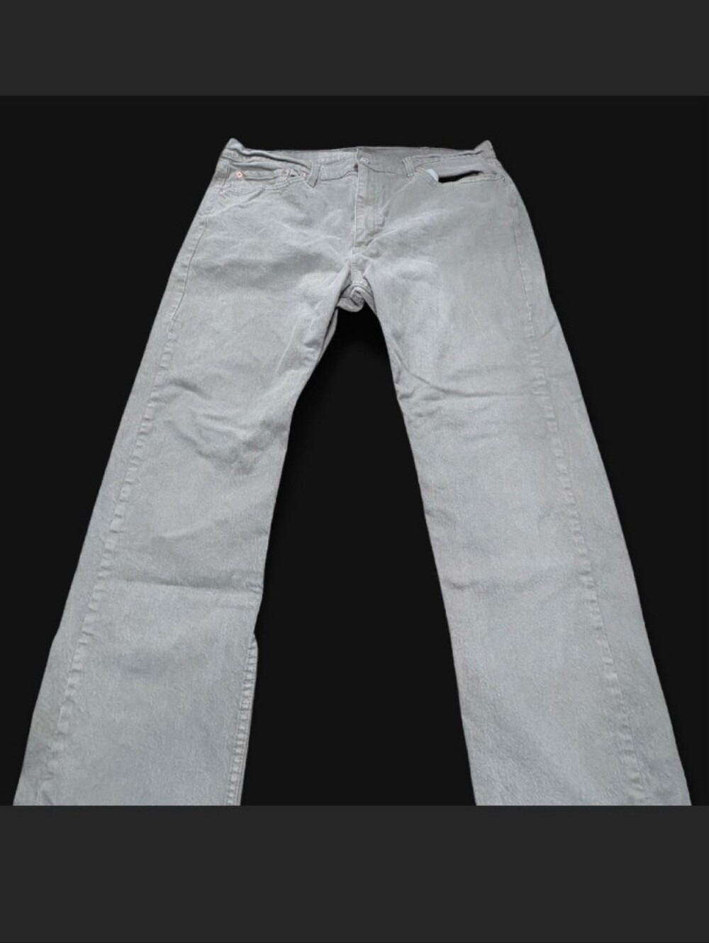 Levi's 505 Light Gray Bootcut Jeans